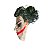 Máscara De Látex Coringa Palhaço Joker C/ Cabelo Fantasia Ha - Imagem 4