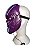 Máscara Led Neon Thanos brilha no escuro Halloween Cosplay - Imagem 7