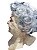 Máscara De Látex adulto velha senhora idosa com cabelo - Imagem 5