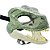 Máscara de látex Dinossauro Tiranossauro REX VerdeFantasia - Imagem 5