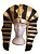 Chapéu Faraó Egípcio Turbante Dourado Adulto - Imagem 1