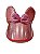 Viseira Minnie Vermelha com Glitter e orelhas Infantil - Imagem 4