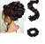 Acessório cabelo aplique c/ cabelo sintético de arame - Imagem 21