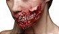 Prótese Ferida boca exposta de látex + látex + sangue falso - Imagem 4