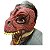 Máscara de látex Dinossauro Rex Vermelho Fantasia Cosplay - Imagem 2