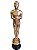 Estatueta Oscar em PVC rígido Adorno fantasia decoração - Imagem 1