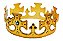Coroa De Rei Com Cruz E Pedrarias Dobrável Fantasia - Imagem 3