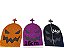 Kit Decoração de Halloween 6 Lápides em Eva Glitter Sortido - Imagem 2