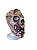 Fantasia Máscara de Terror Luxo Abobora Dentuça Halloween - Imagem 3