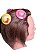 Presilha Acessório  cabelo infantil formato chapeuzinho-6un - Imagem 2
