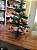 Mini Arvore Natal decorada com bolinhas vermelhas 30cm - Imagem 5