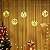 Decoração de Natal cortina de luzes Led Pisca Pisca colorido - Imagem 6
