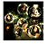 Cascata Cortina de LED Natal 10 bolas decoração Bivolt - Imagem 7