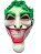 Fantasia Máscara Joker Coringa Palhaço de látex Festa terror - Imagem 4