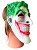 Fantasia Máscara Joker Coringa Palhaço de látex Festa terror - Imagem 7