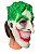 Fantasia Máscara Joker Coringa Palhaço de látex Festa terror - Imagem 3