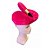 Kit 3un Fantasia chapéu Flamingo de Pelucia carnaval - Imagem 4
