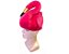 Kit 3un Fantasia chapéu Flamingo de Pelucia carnaval - Imagem 3