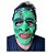Fantasia Máscara Personagem Frankenstein rosto Inteiro de Látex - Imagem 6