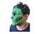 Fantasia Máscara Personagem Frankenstein rosto Inteiro de Látex - Imagem 3