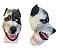 Fantasia Máscara Cachorro Pit Bull com dentes- De Látex - Imagem 1