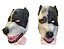Fantasia Máscara Cachorro Pit Bull com dentes- De Látex - Imagem 2