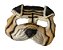 Fantasia Máscara Dog Cachorro Bulldog Metade do rosto Látex - Imagem 6
