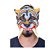 Fantasia Máscara Tigre Dente de Sabre de Látex metade rosto - Imagem 4