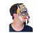 Fantasia Máscara Tigre Dente de Sabre de Látex metade rosto - Imagem 5
