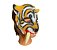 Fantasia Máscara Tigre Dente de Sabre de Látex metade rosto - Imagem 6