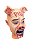 Fantasia Mascara Cabeça de Porco Pig Assustador Terror - Imagem 4
