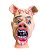 Fantasia Mascara Cabeça de Porco Pig Assustador Terror - Imagem 5