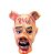Fantasia Mascara Cabeça de Porco Pig Assustador Terror - Imagem 1