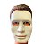 Kit 2un Máscaras Branca Lisa Sem Face Fantasia Halloween - Imagem 1