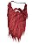 Barba Falsa Ruiva avermelhada de Viking longa de Pelúcia - Imagem 1