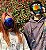 Óculos máscara Gigante colorido psicodélico para festas e ev - Imagem 6