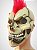 Fantasia Máscara Caveira Punk com Pelos Esqueleto Gótico - Imagem 4
