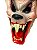 Máscara Lobo Risada Terror Carnaval Halloween com elástico - Imagem 8