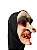 Fantasia Máscara Bruxa com Lingua para fora Nariguda Terror - Imagem 5