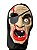 Fantasia Máscara Pirata Idoso Assustador c/ tapa olho Terror - Imagem 4