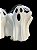 Kit 2un Enfeite de Halloween Fantasma Boo Alfa em Plástico - Imagem 4