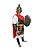 Fantasia Gladiador Roupa+ Capacete+ Escudo + Martelo - Imagem 6