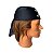 Chapéu de Pirata Adulto Coquinho Bandana Estampado Sortido - Imagem 3