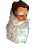 Kit Fantasia Real Papai Noel Barba Bigode sobrancelha cola - Imagem 5