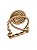 Cabelo crepe Hair Castanho Claro Cabelo p/ barba bigode 60cm - Imagem 4