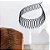 Kit 3 Tiaras Bell Zig Zag acessório Para Penteados De Cabelo - Imagem 3