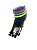 Gorro jamaicano Rastafari com cabelos dreads e tranças 30cm - Imagem 1