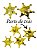 Fantasia Distintivo Xerife Estrela dourada tipo broche 1un - Imagem 4
