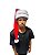 Fantasia Gorro de Natal Papai Noel Gigante de pelucia 87cm - Imagem 2