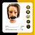Fantasia Bigode Falso preto grosso + cola 10ml + removedor - Imagem 4